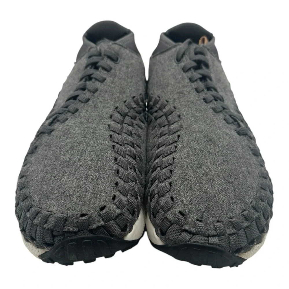 Nike Air Footscape Woven Chukka SE Shoes Mens 10.5 Dark Grey Sneakers 857874-002